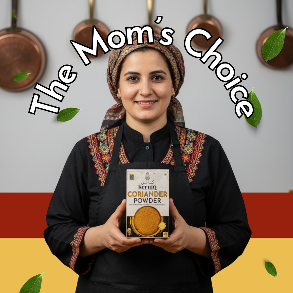 KerniQ Coriander Powder, Dhania Powder, 100g, With Natural Oils, 100% Pure, Rich Aroma